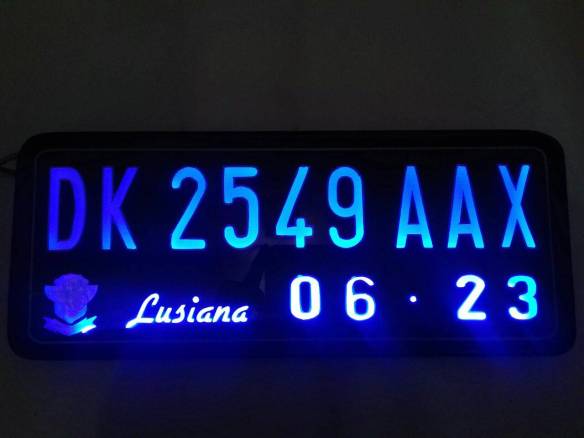 Jual Plat Nomor Acrylic Mika Motor 0821.6678.0161